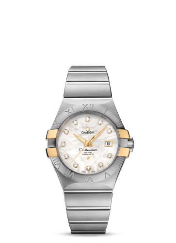 Omega Constellation Co-Axial 31 Stainless Steel / Yellow Gold Claws / MOP